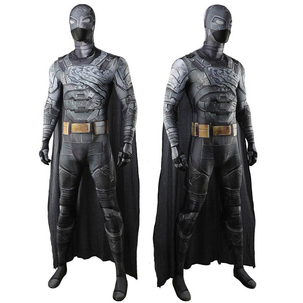 Battle Damaged Armored Batman Cosplay Costume Takerlama