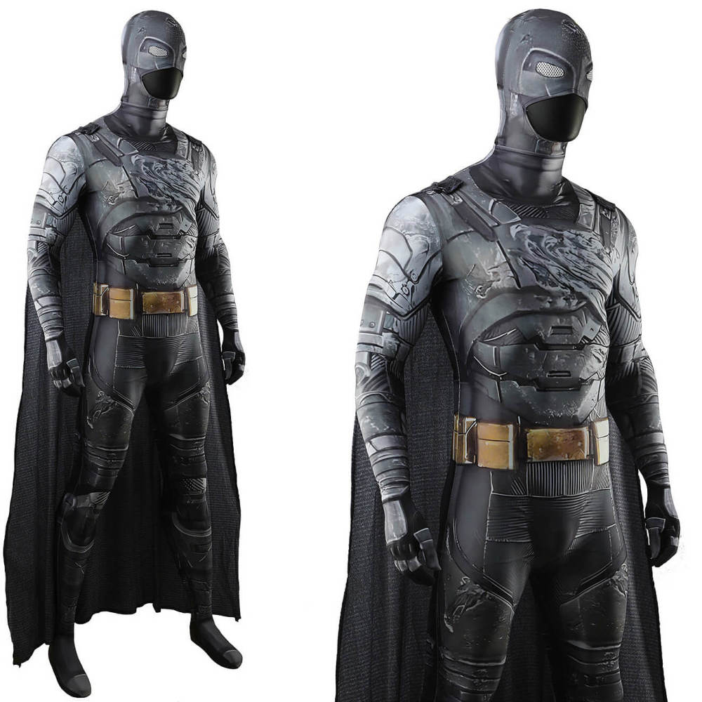 Battle Damaged Armored Batman Cosplay Costume Takerlama