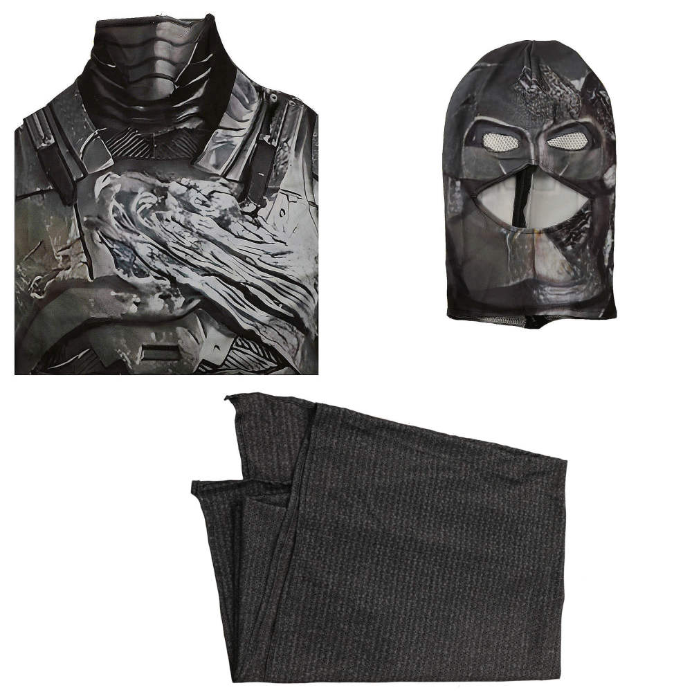 Battle Damaged Armored Batman Cosplay Costume Takerlama