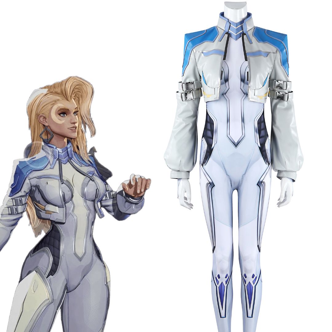 Game Rivals Dagger Cosplay Costume Marvel Superhero Halloween Coat Jumpsuit Takerlama