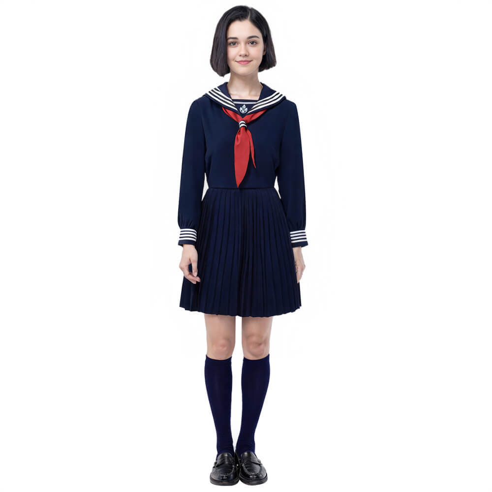 Silent Hill f Hinako Shimizu Cosplay Costume Women's School Uniform Takerlama