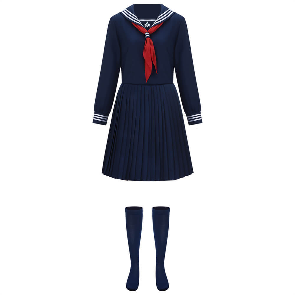Silent Hill f Hinako Shimizu Cosplay Costume Women's School Uniform Takerlama