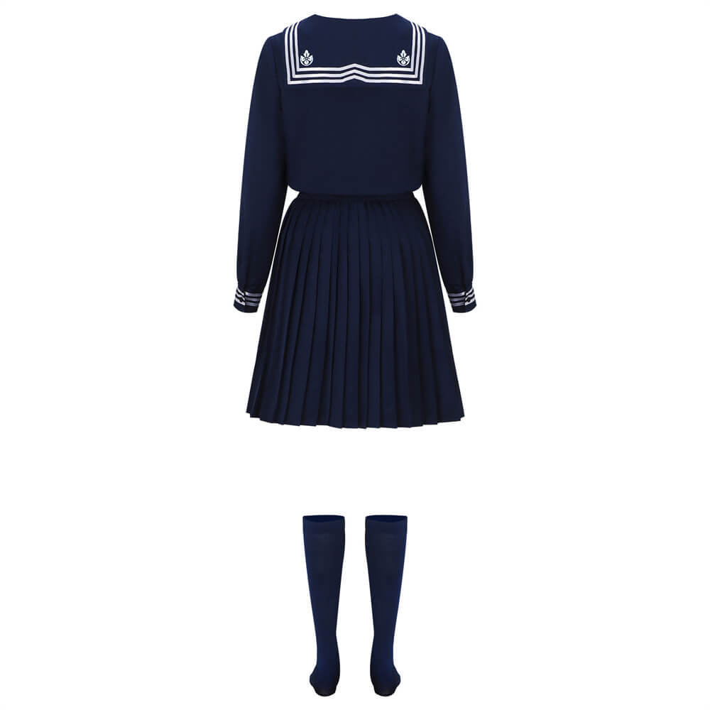 Silent Hill f Hinako Shimizu Cosplay Costume Women's School Uniform Takerlama