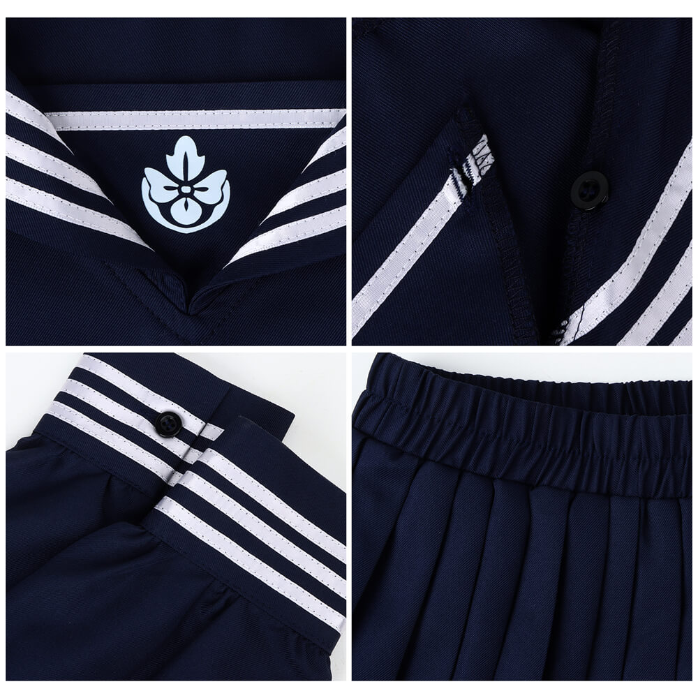 Silent Hill f Hinako Shimizu Cosplay Costume Women's School Uniform Takerlama