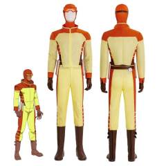 Invincible 3 Rex Splode Cosplay Costume Superhero Halloween Outfit Shoes Mask Takerlama