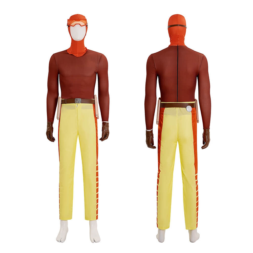 Invincible Season 3 Rex Splode Cosplay Costume Superhero Halloween Outfit Takerlama