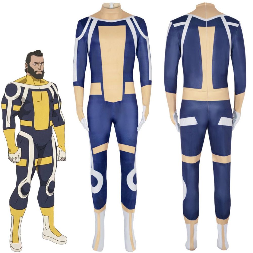 Invincible The Immortal Cosplay Costume Superhero 3D Print Junpsuit Takerlama