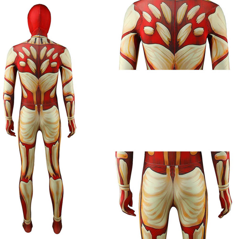 The Armored Titan Cosplay Costume Jumpsuit Mask Takerlama