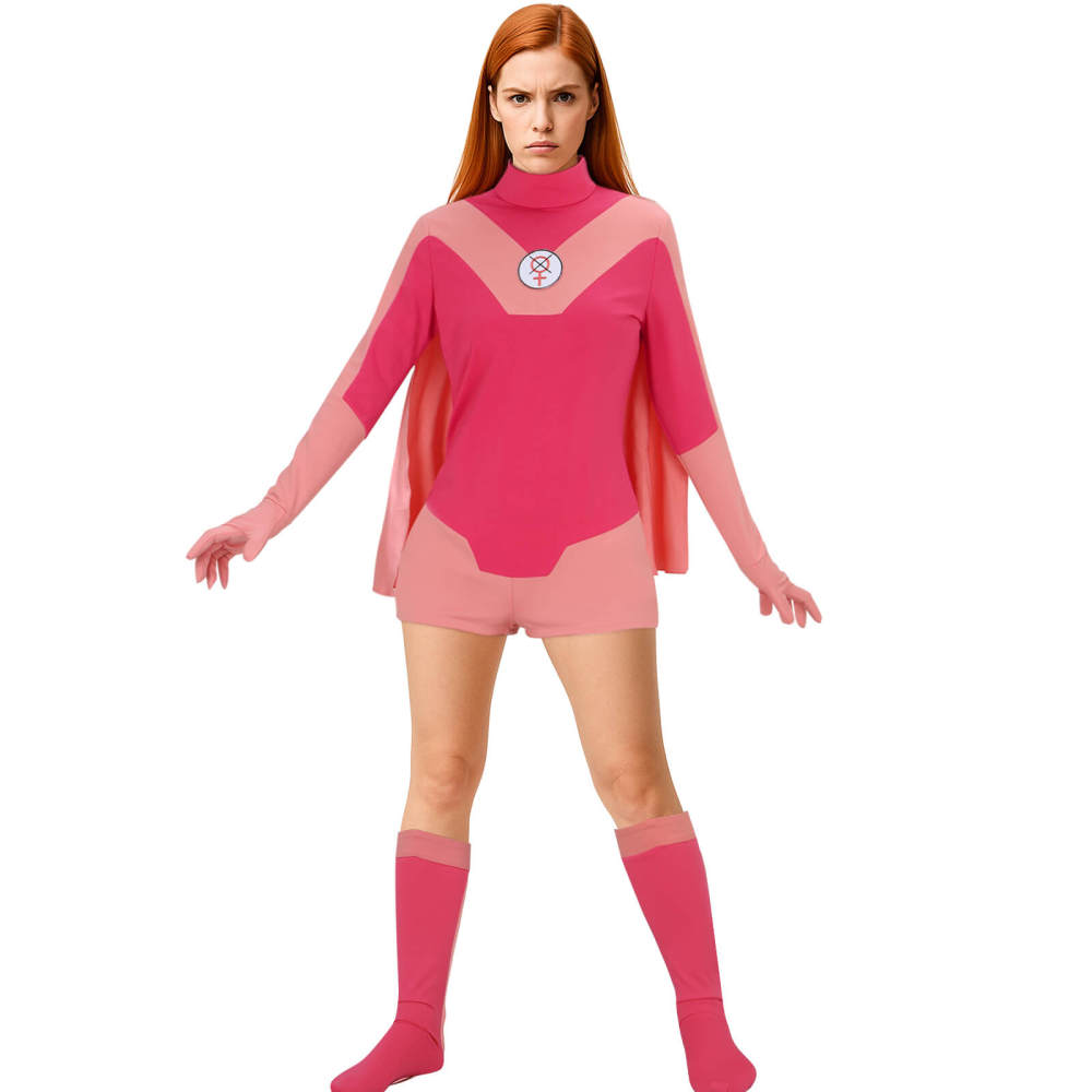 Invincible Atom Eve Cosplay Costume Halloween Party Takerlama