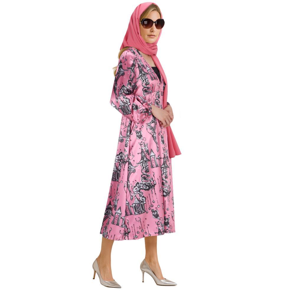The White Lotus 3 Tanya McQuoid Cosplay Costume Women's Pink Dress Takerlama