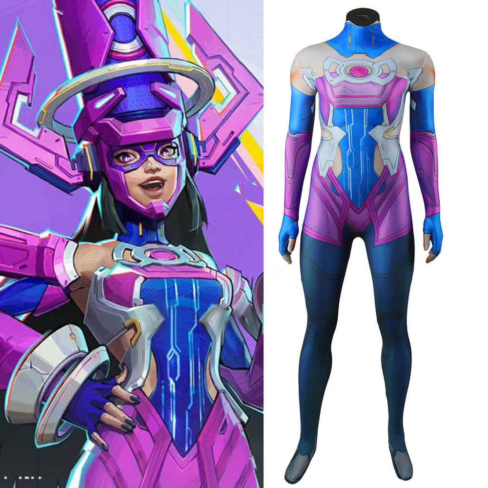 Marvel Rivals Galacta Gali Bodysuit Cosplay Costume Takerlama
