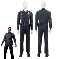 MK1 T-1000 Cosplay Costume Game Halloween Outfits Top Level Takerlama