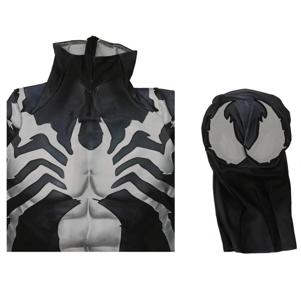 Marvel Rivals Venom Cosplay Costume Halloween Jumpsuit With Mask 2 Styles Takerlama