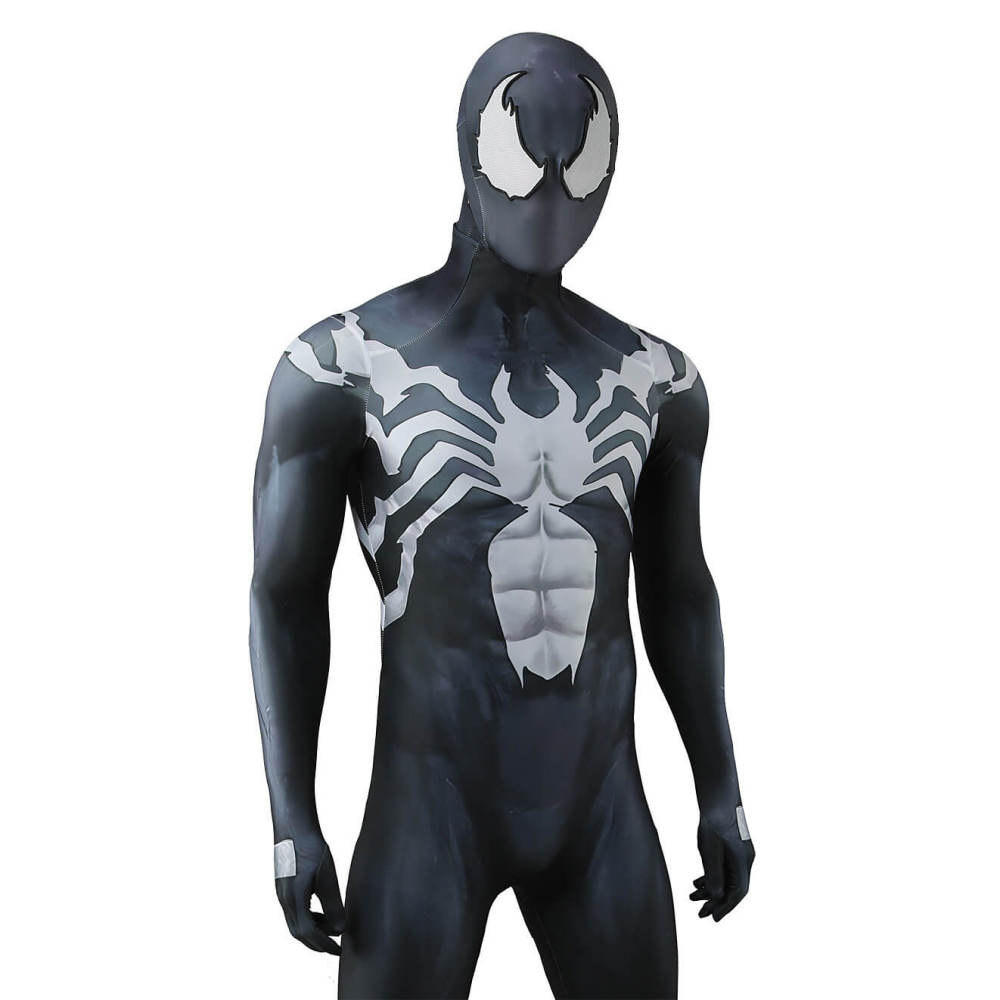 Marvel Rivals Venom Cosplay Costume Halloween Jumpsuit With Mask 2 Styles Takerlama