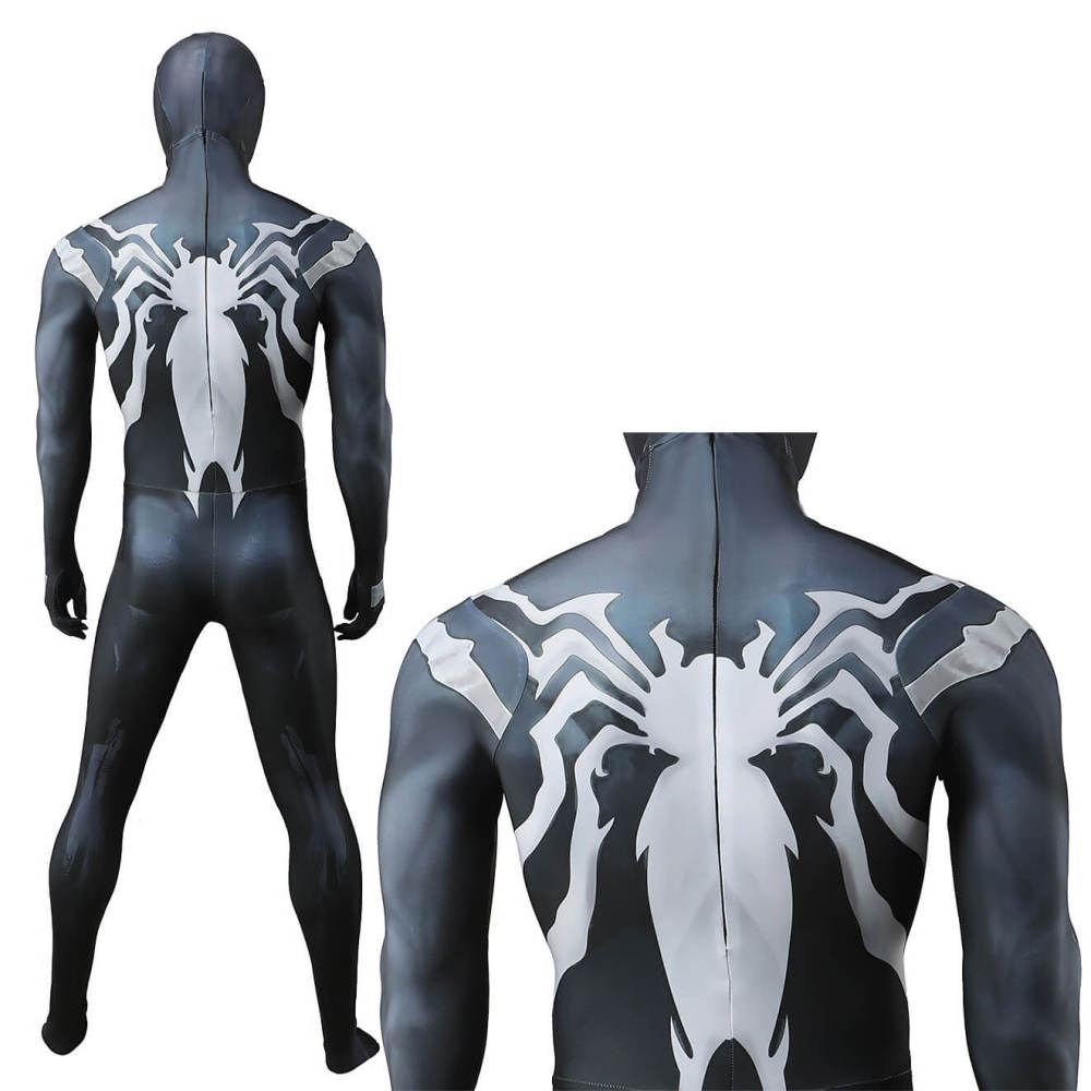 Marvel Rivals Venom Cosplay Costume Halloween Jumpsuit With Mask 2 Styles Takerlama