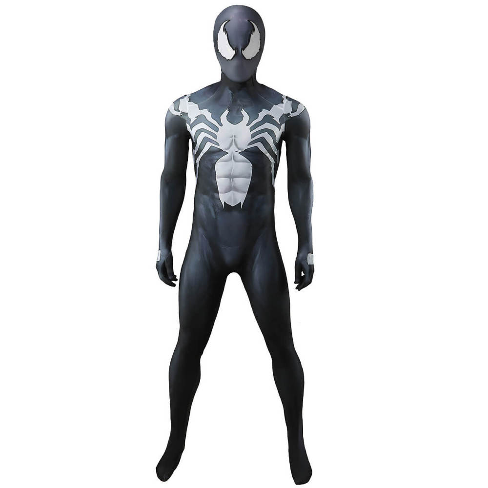Marvel Rivals Venom Cosplay Costume Halloween Jumpsuit With Mask 2 Styles Takerlama