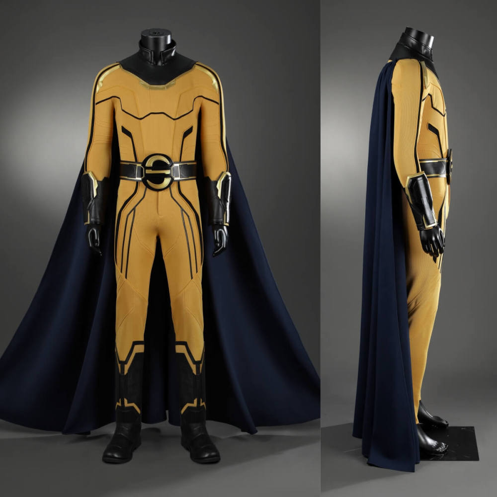 Deluxe Thunderbolts Sentry Robert Reynolds Cosplay Costume Superhero Jumpsuit Cape Takerlama