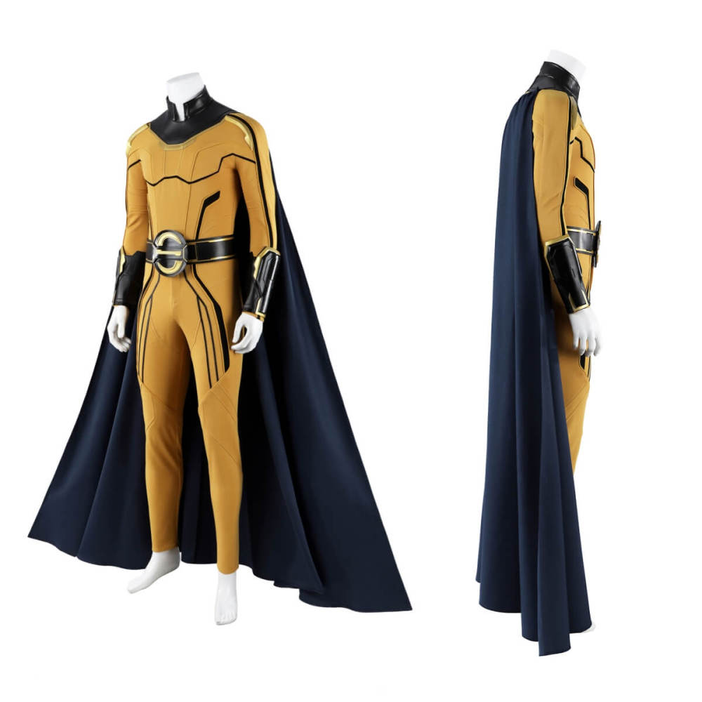 Deluxe Thunderbolts Sentry Robert Reynolds Cosplay Costume Superhero Jumpsuit Cape Takerlama