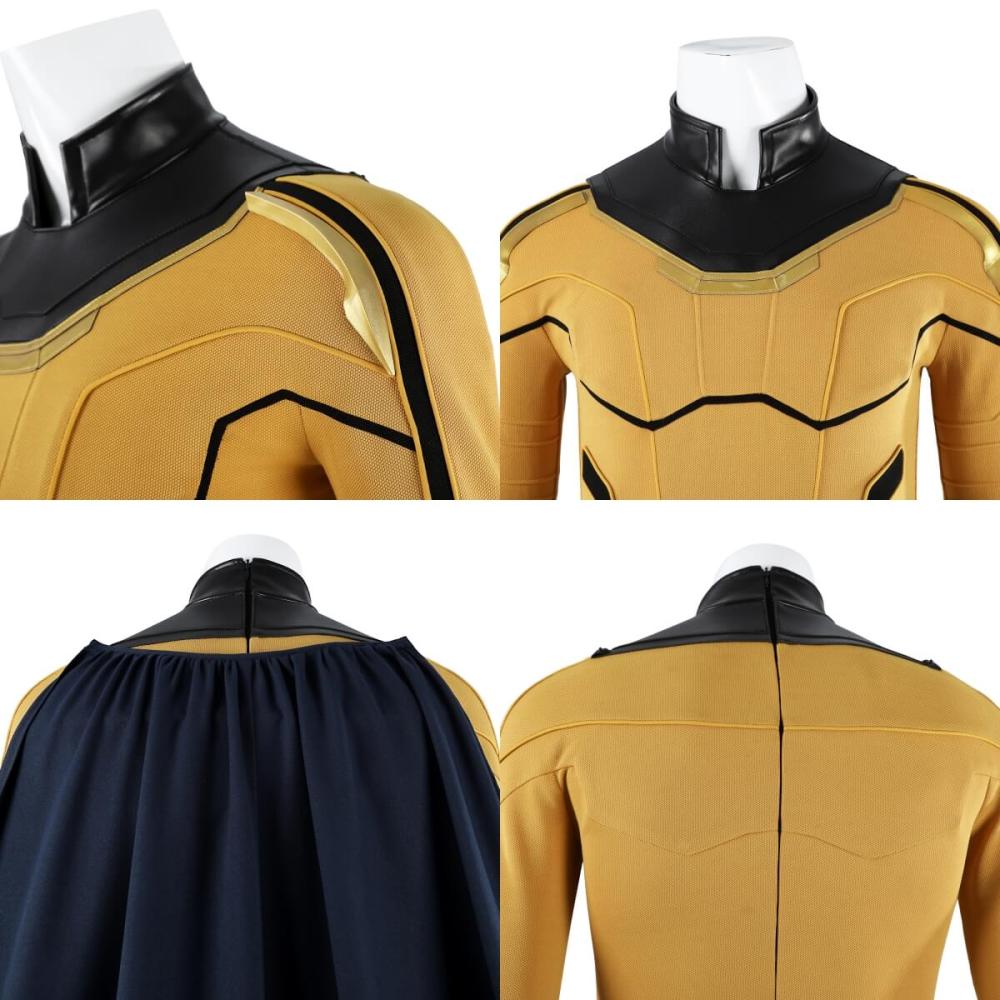 Deluxe Thunderbolts Sentry Robert Reynolds Cosplay Costume Superhero Jumpsuit Cape Takerlama