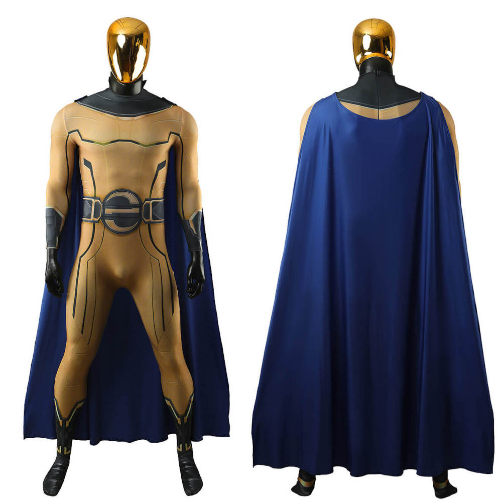 Thunderbolts Sentry Robert Reynolds Cosplay Costume 3D Print Jumpsuit Cape Takerlama