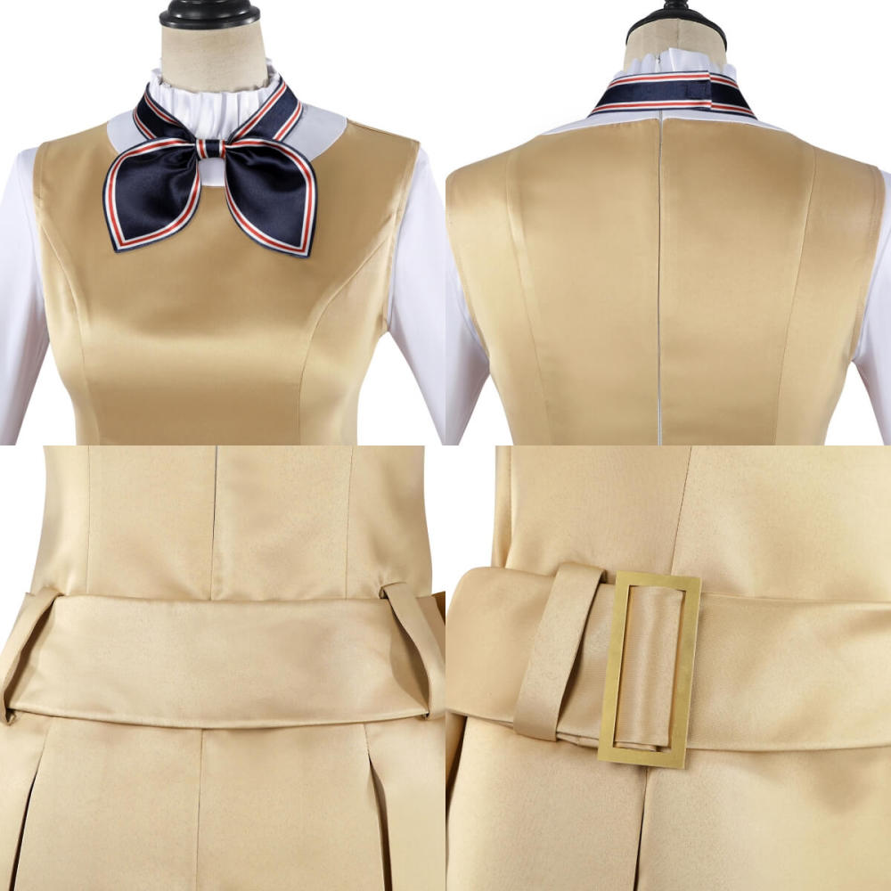 M3GAN 2.0 Cosplay Costume Megan AI Doll Fancy Dress Adults Kids Takerlama