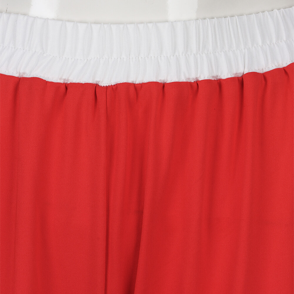 Saturday Night Live Sally O'Malley Im 50 Cosplay Costume Kick Lady Red Suit Takerlama