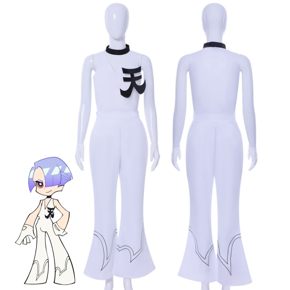 Anime Panty and Stocking with Garterbelt Polyester Cosplay Costume -Takerlama