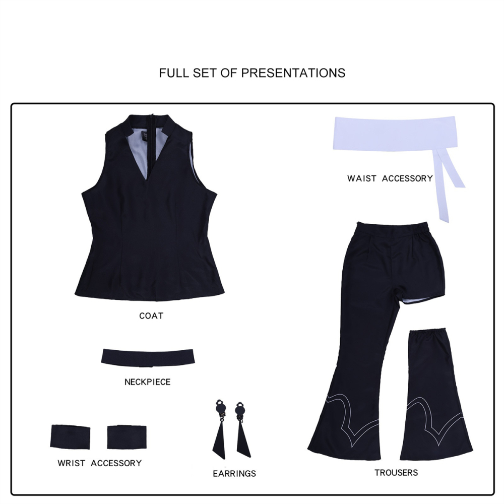 Anime Panty and Stocking with Garterbelt Polyurethane Cosplay Costume -Takerlama