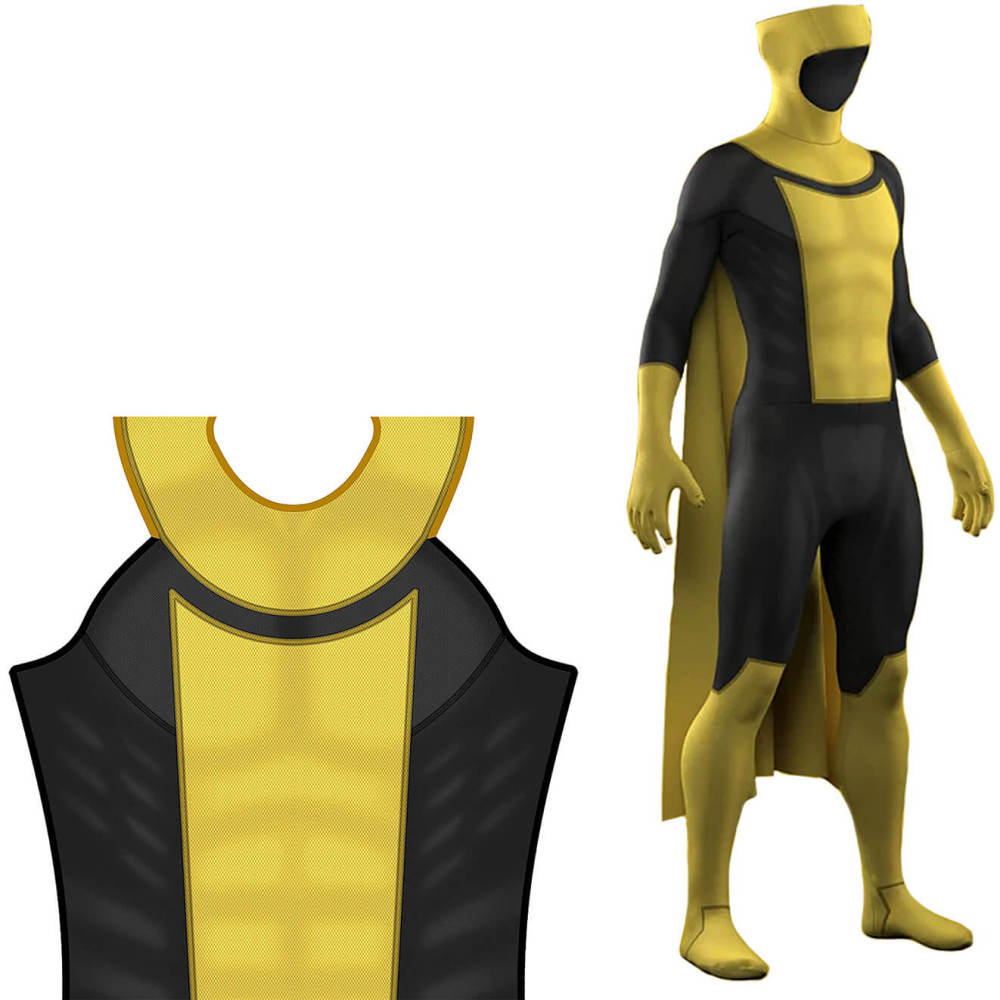 Invincible Sinister Mark Graysons Yellow Cosplay Costume Combat Suit Takerlama
