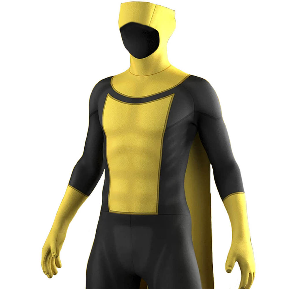 Invincible Sinister Mark Graysons Yellow Cosplay Costume Combat Suit Takerlama