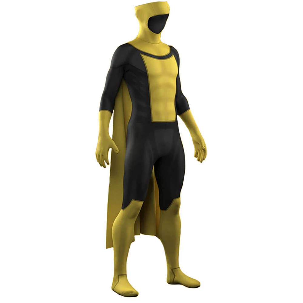 Invincible Sinister Mark Graysons Yellow Cosplay Costume Combat Suit Takerlama