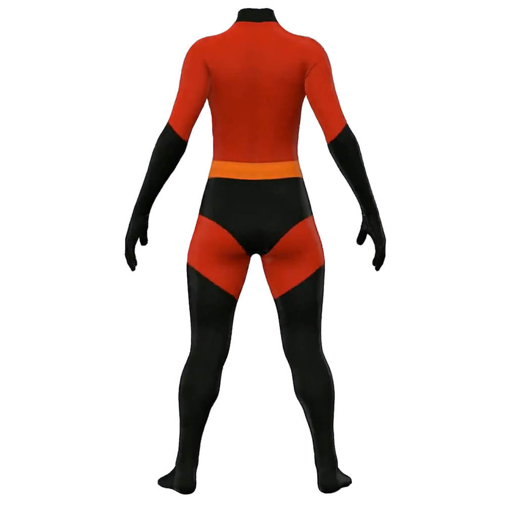 The Incredibles Deluxe Mrs. Incredible Costume for Women Helen Parr Bodysuit Takerlama