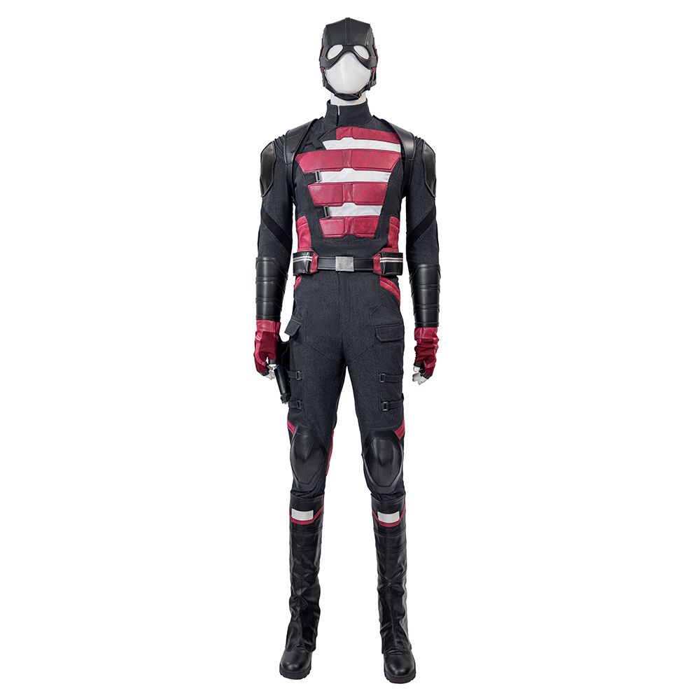Thunderbolts U.S. Agent Cosplay Costume Superhero John Walker Outfits Helmet Shoes Takerlama