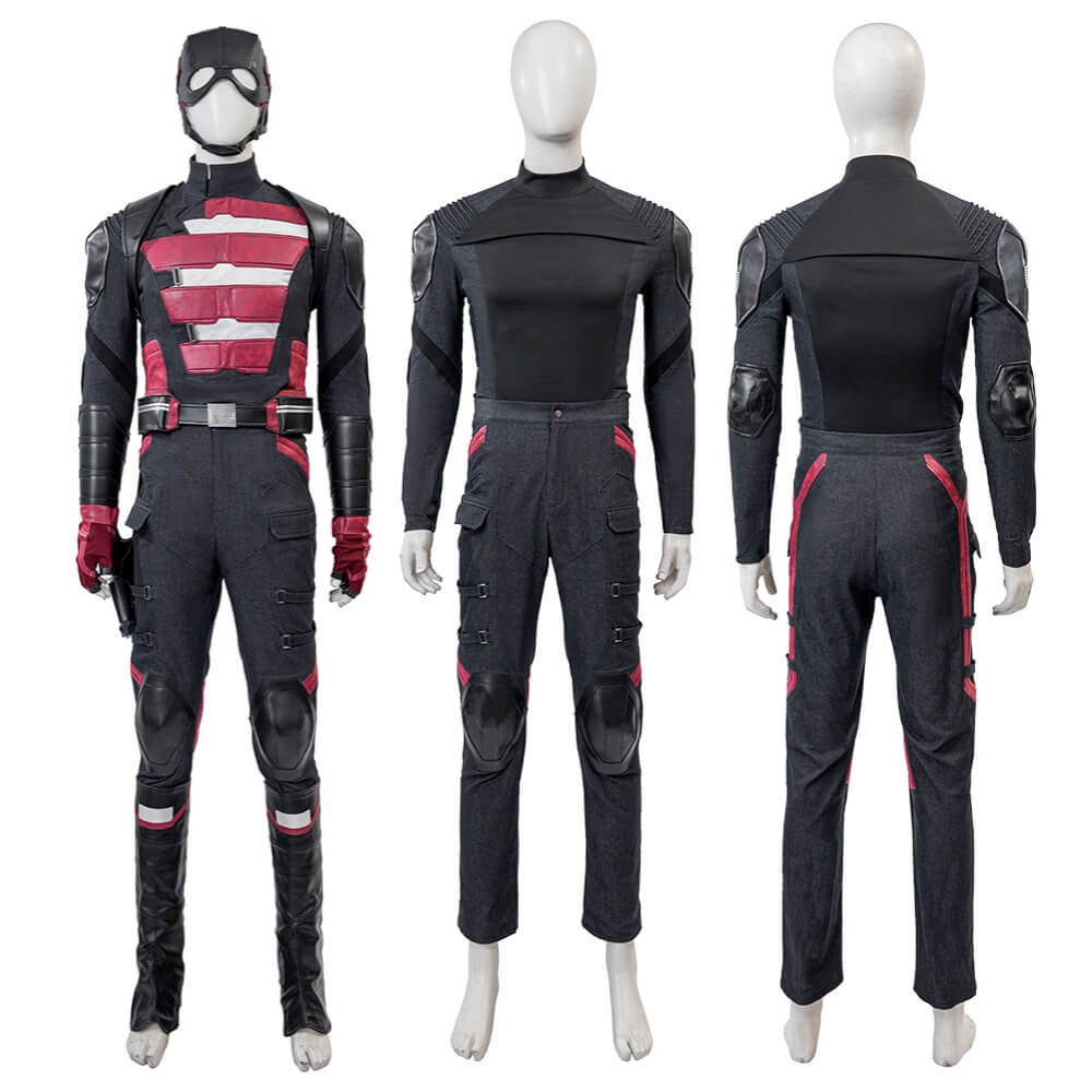Thunderbolts U.S. Agent Cosplay Costume John Walker Outfits Helmet Takerlama