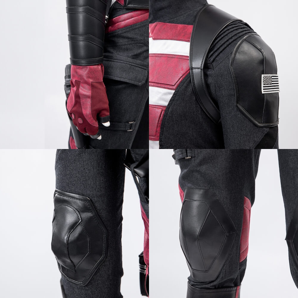 Thunderbolts U.S. Agent Cosplay Costume John Walker Outfits Helmet Takerlama