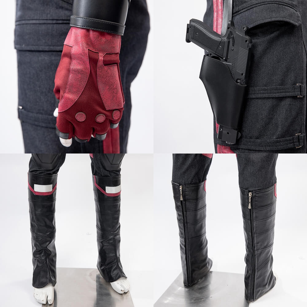 Thunderbolts U.S. Agent Cosplay Costume John Walker Outfits Helmet Takerlama