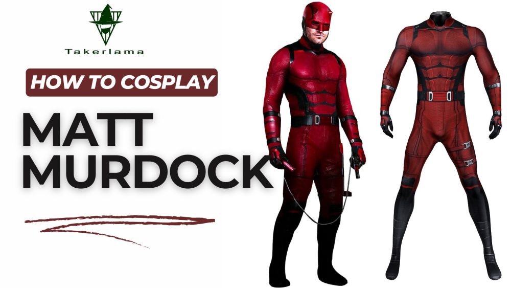 Daredevil: Born Again Season 1 Matt Murdock Cosplay Costume Superhero Halloween Outfits Takerlama