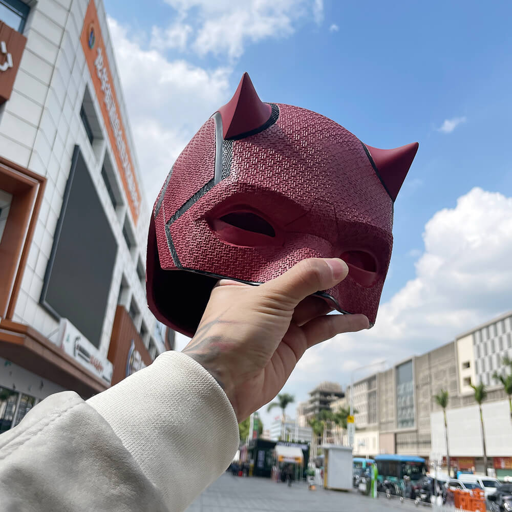 Daredevil Born Season 1 Again Matt Murdock Helmet Mask Superhero Halloween Cosplay Props Takerlama
