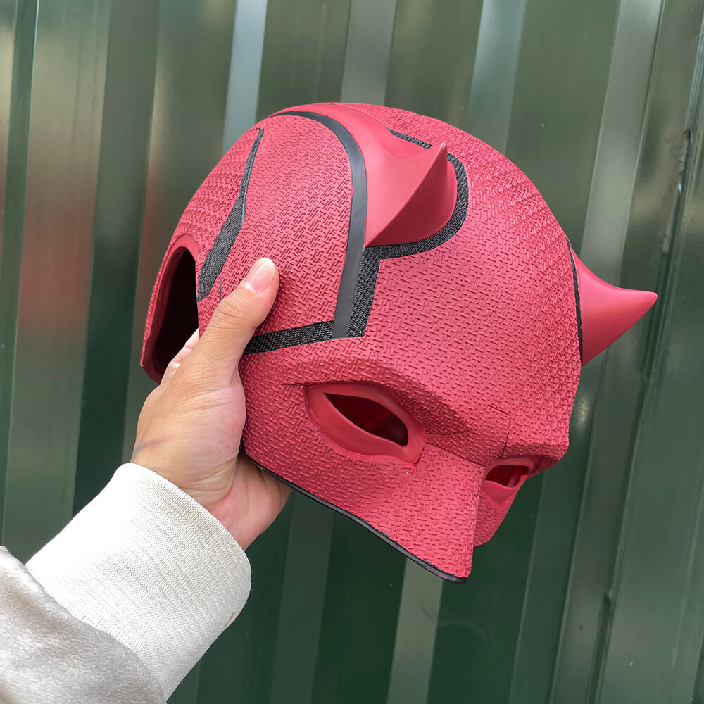 Daredevil Born Season 1 Again Matt Murdock Helmet Mask Superhero Halloween Cosplay Props Takerlama