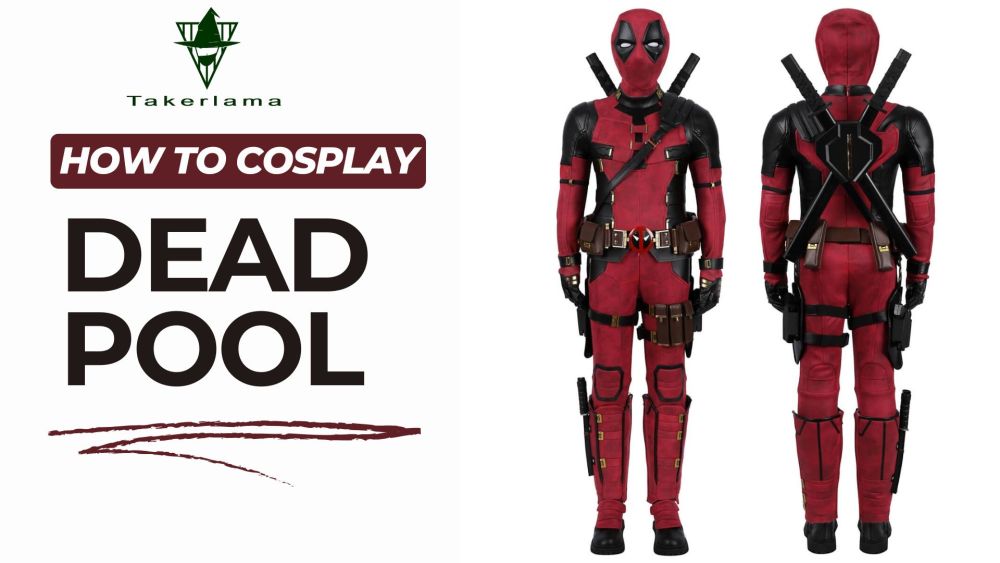 Kids Deadpool 3 Wade Wilson Halloween Cosplay Costume Deadpool & Wolverine Gifts For Boys Takerlama