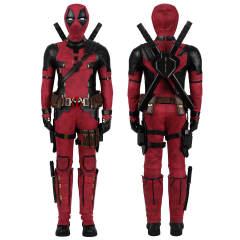 Kids Deadpool 3 Wade Wilson Halloween Cosplay Costume Deadpool & Wolverine Gifts For Boys Takerlama