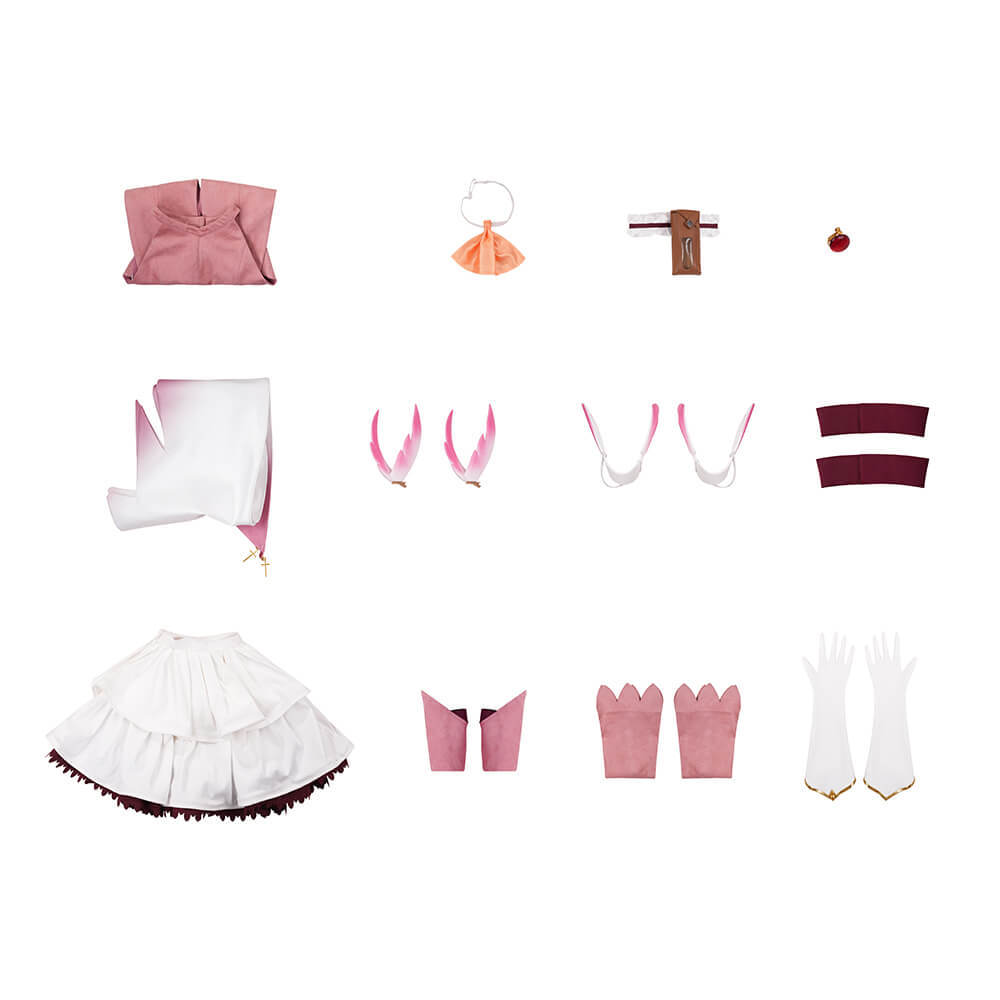 Fate/kaleid liner Prisma Illya Cosplay Costume FGO Halloween Fancy Dress Pink Takerlama
