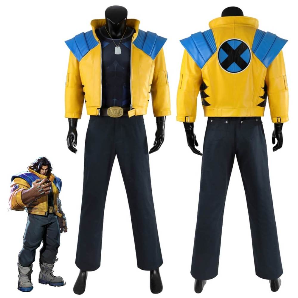 Deluxe Marvel Rivals Wolverine Cosplay Costume Logan Default Style Takerlama