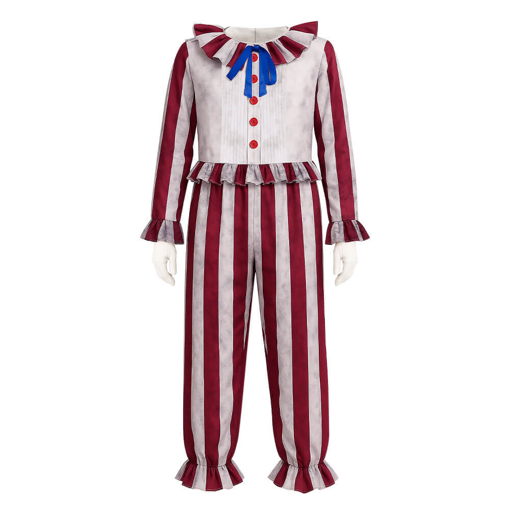 Clown in A Cornfield Frendo Cosplay Costume Halloween Party Outfits For Men Takerlama