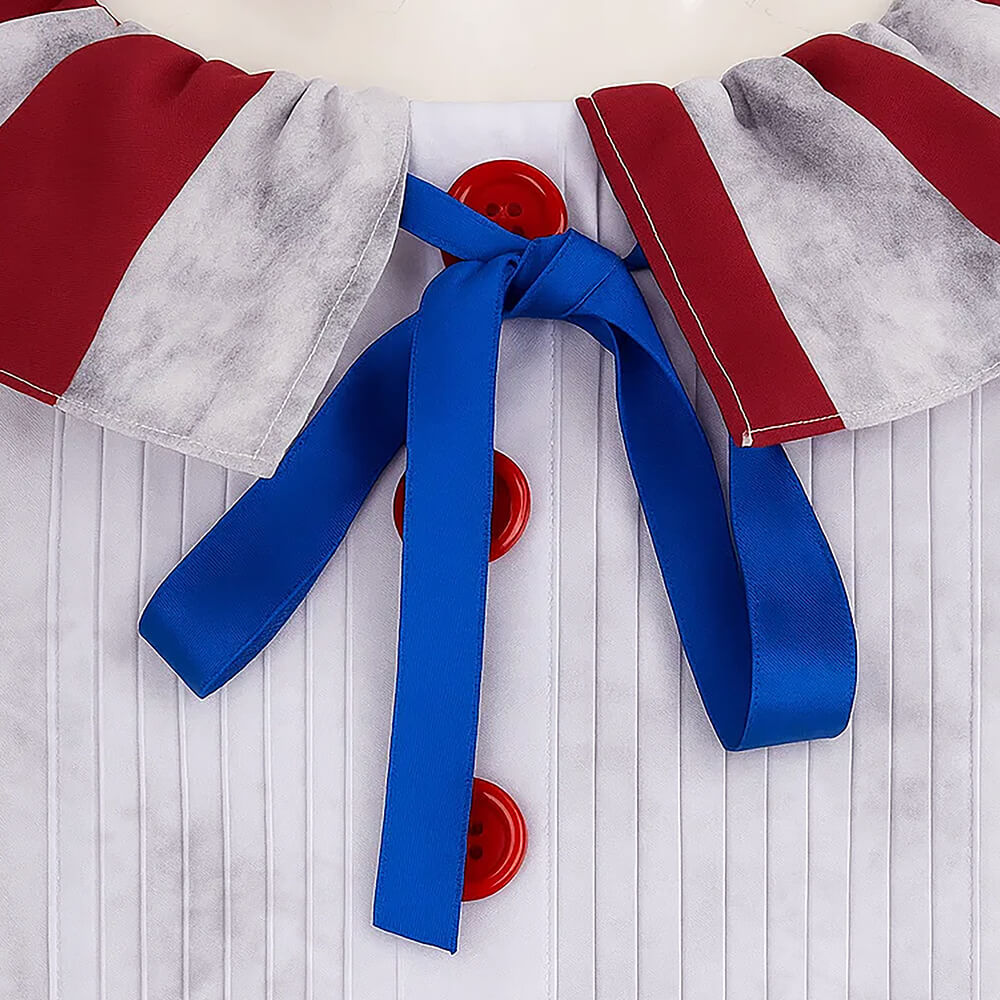 Clown in A Cornfield Frendo Cosplay Costume Halloween Party Outfits For Men Takerlama