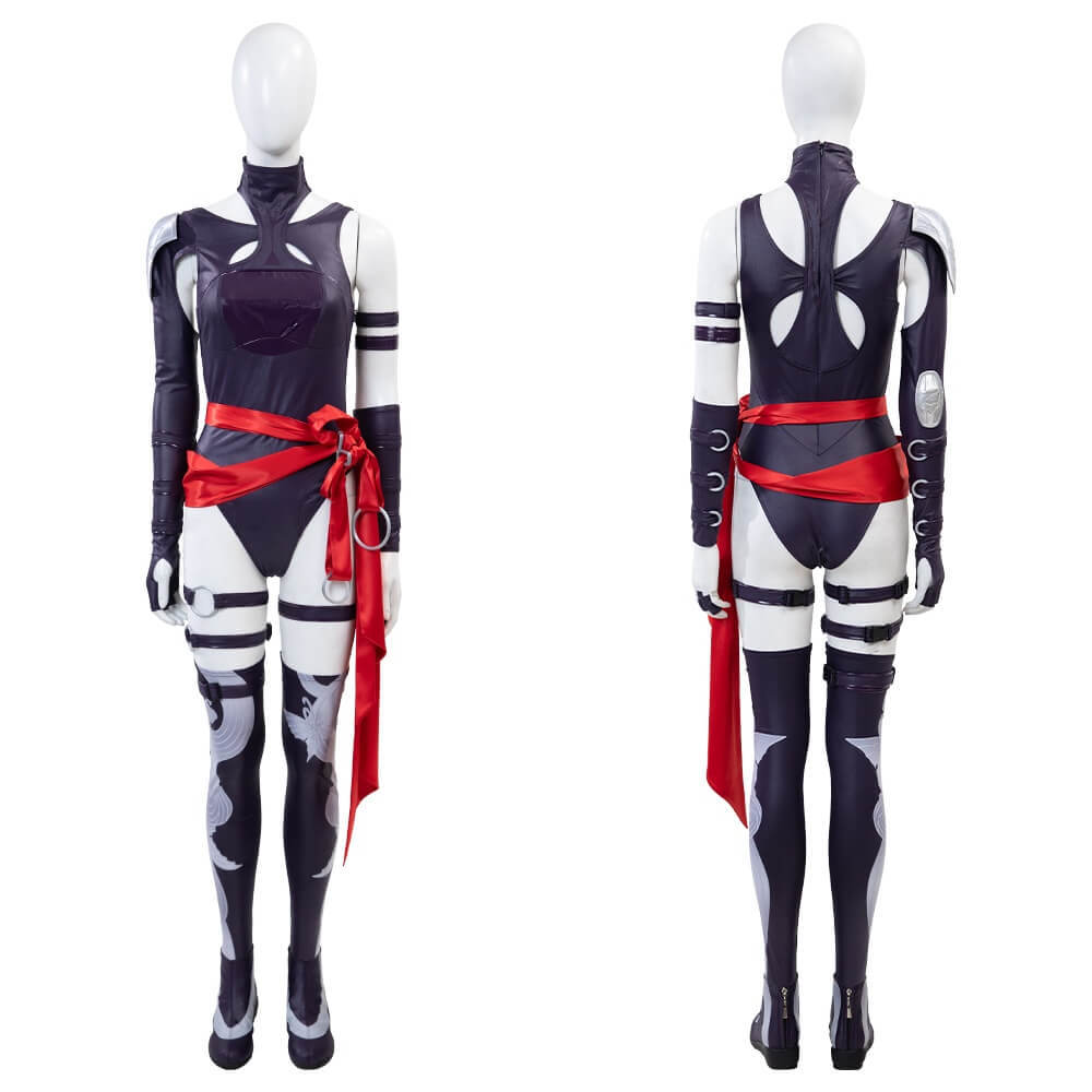 Game Marvel Rivals Psylocke Vengeance Cosplay Costume For Women Takerlama