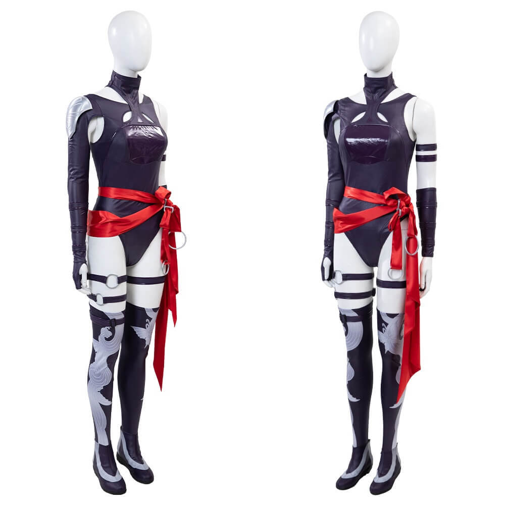 Game Marvel Rivals Psylocke Vengeance Cosplay Costume For Women Takerlama