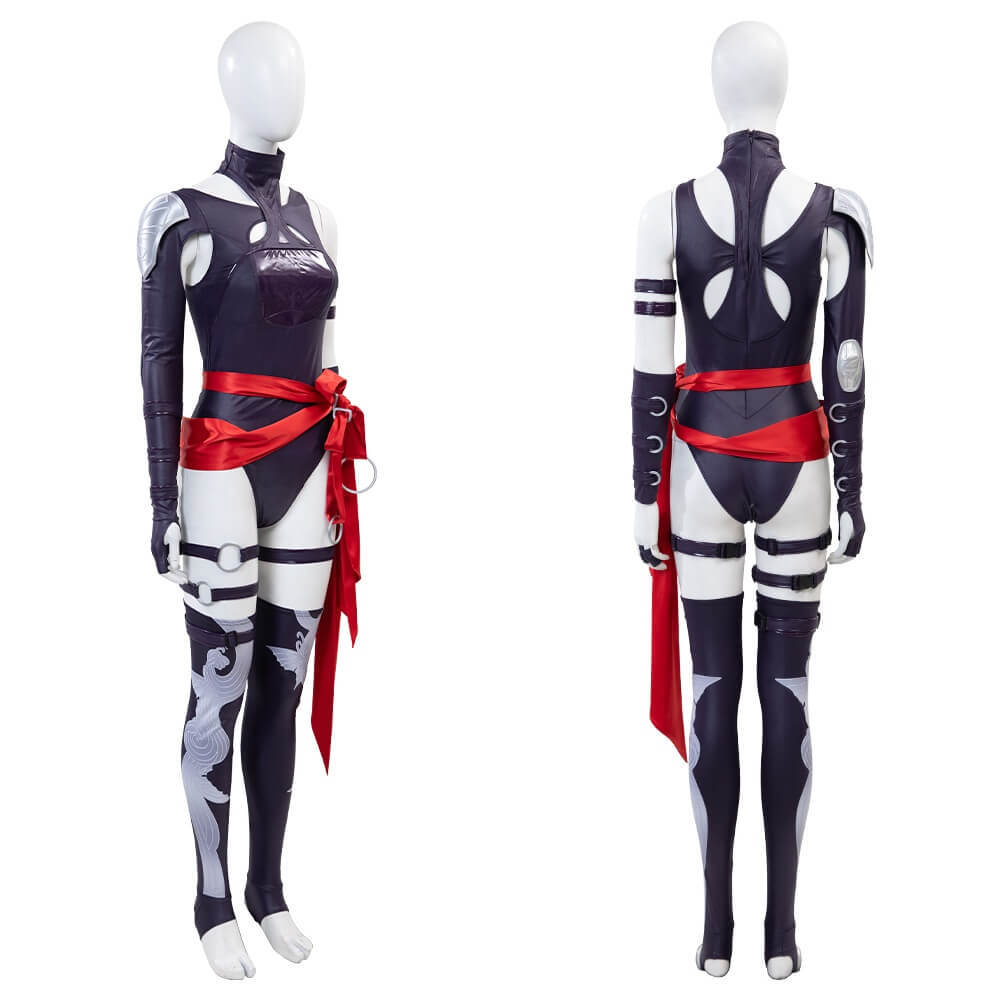 Game Marvel Rivals Psylocke Vengeance Cosplay Costume For Women Takerlama