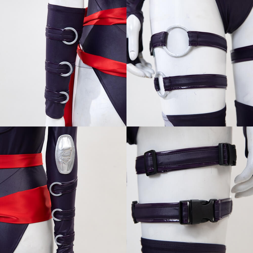 Game Marvel Rivals Psylocke Vengeance Cosplay Costume For Women Takerlama