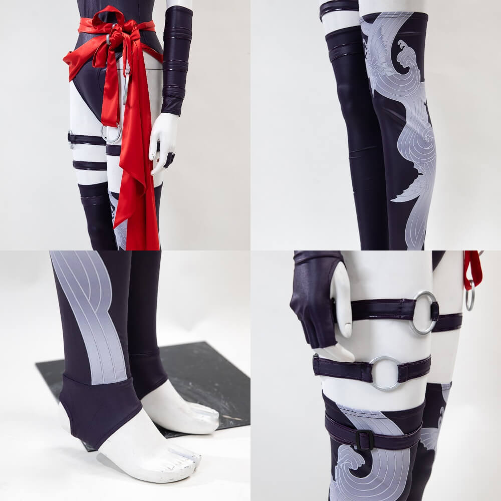 Game Marvel Rivals Psylocke Vengeance Cosplay Costume For Women Takerlama